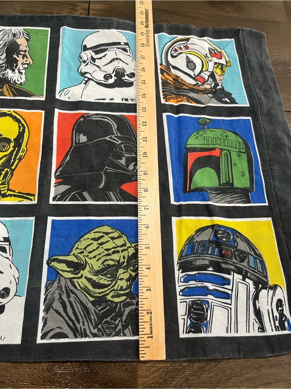 Star Wars Darth Vader C3PO Boba Fett Yoda R2D2 Luke Standard Vintage Pillowcase
